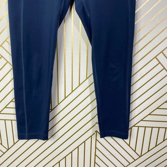 Girlfriend Collective Compressive High-Rise 7/8 Legging Midnight Blue Size US XS - Picture 5 of 12